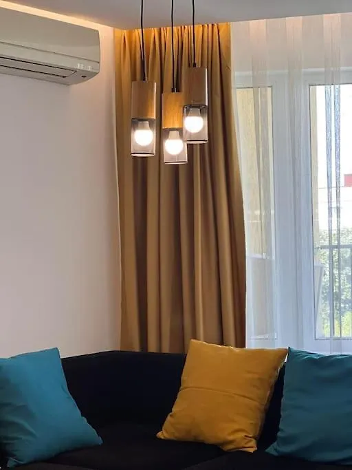 Blue & Gold Stylish Apartment Sofia