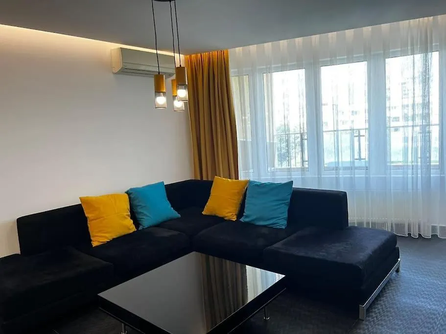 Blue & Gold Stylish Apartment Sofia