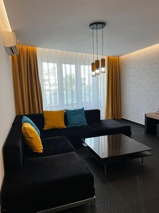 Blue & Gold Stylish Apartment Sofia Bulgaria